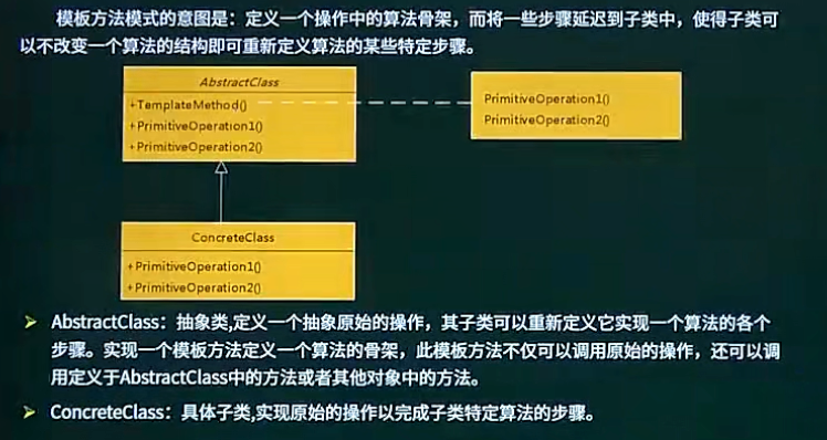 模版方法模式